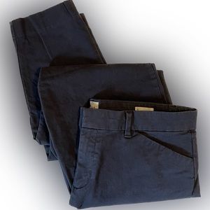 Gap Signature Skinny Ankle Chino Navy Pant